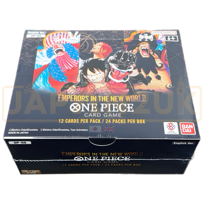 One Piece Emperors in the New World OP-09 English Booster Box