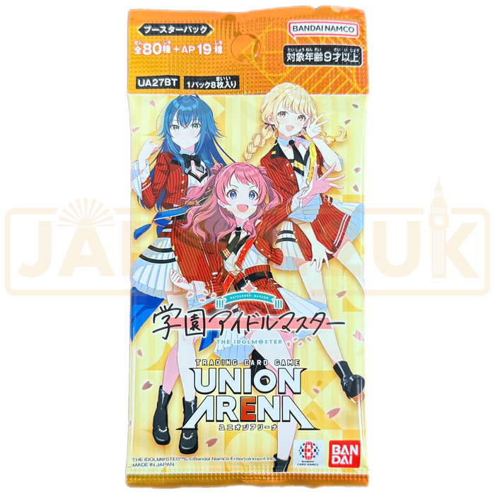 Union Arena Gakuen Idolmaster UA27BT Japanese Booster Pack