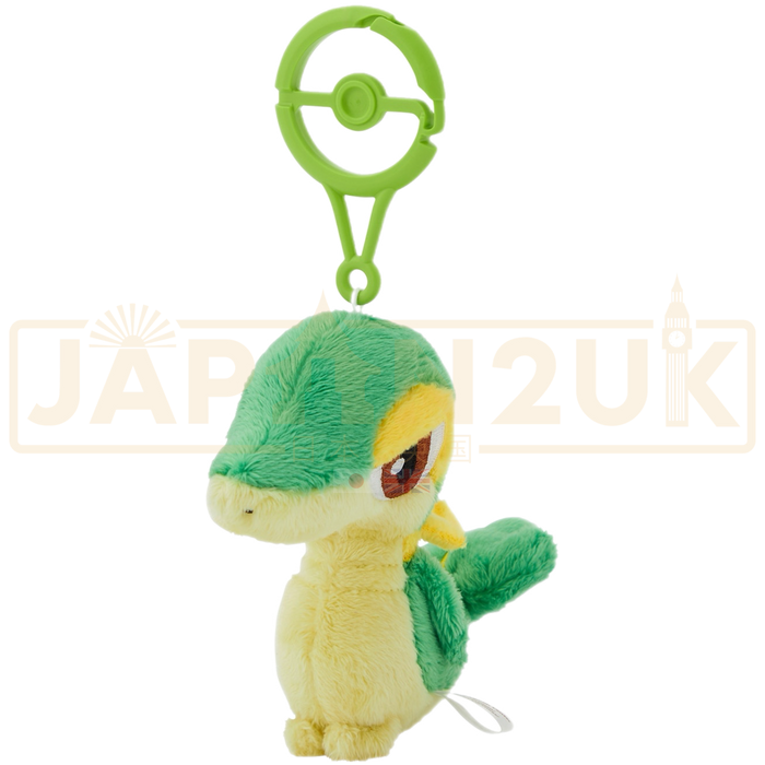 Pokemon Center Japan - 0495 Snivy Carabiner Keychain Plush