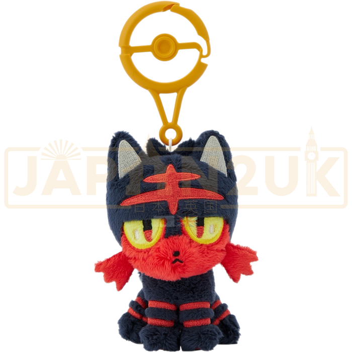 Pokemon Center Japan - 0725 Litten Carabiner Keychain Plush