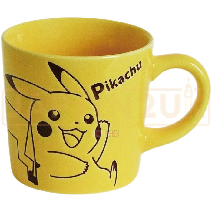 Pokemon Center Japan Pikachu Yellow Ceramic Mug