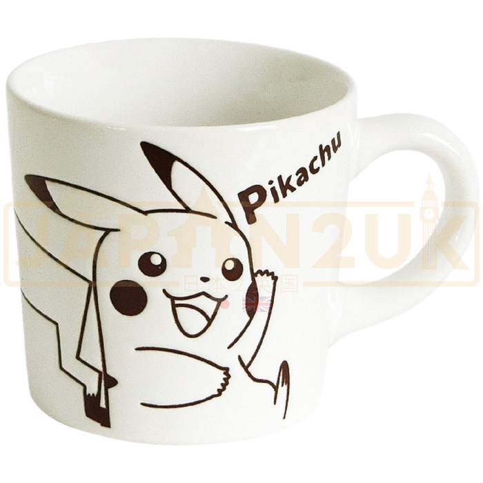 Pokemon Center Japan Pikachu White Ceramic Mug