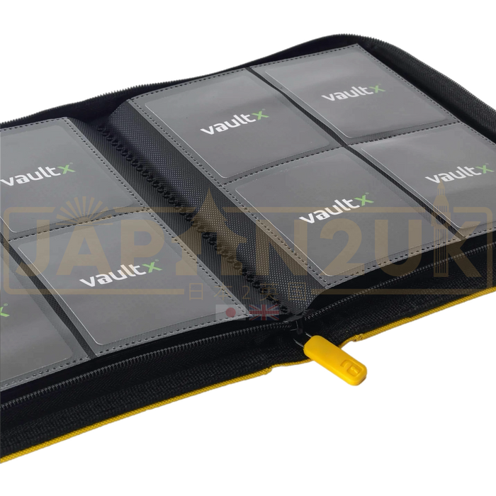 Vault X - 4-Pocket Exo-Tec® - Zip Binder - Sunrise Yellow