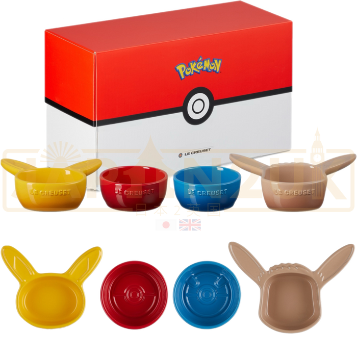 Pokemon Center Japan x Le Creuset Mini Dish Set