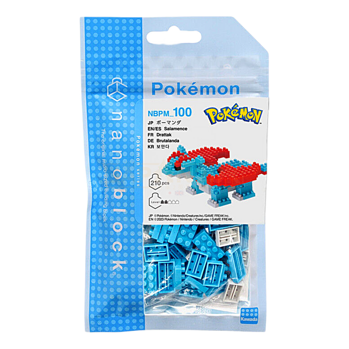 Nanoblock Pokemon - Salamence NBPM_100