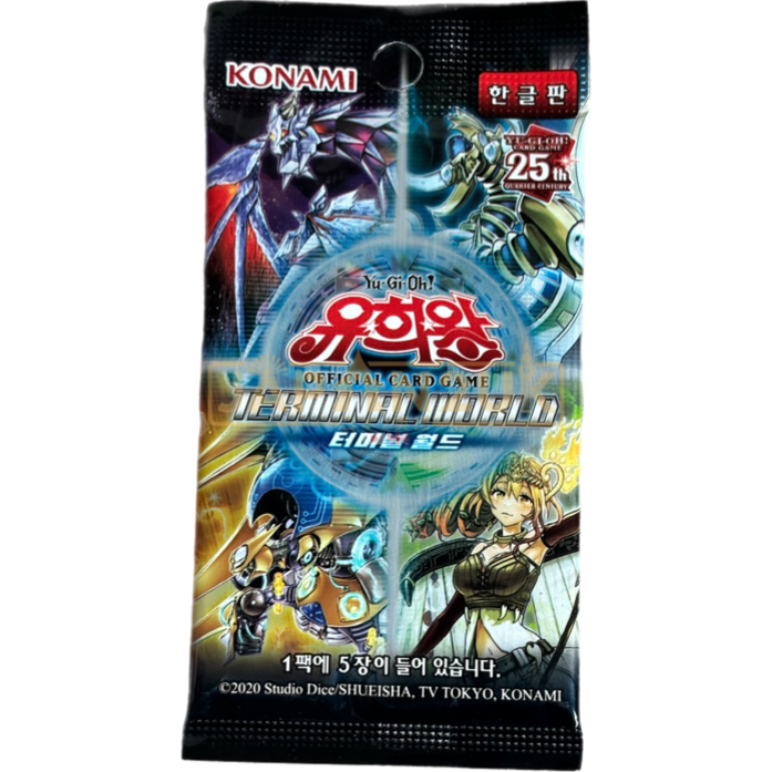 Yu-Gi-Oh! Terminal World TW01-KR Korean Booster Pack