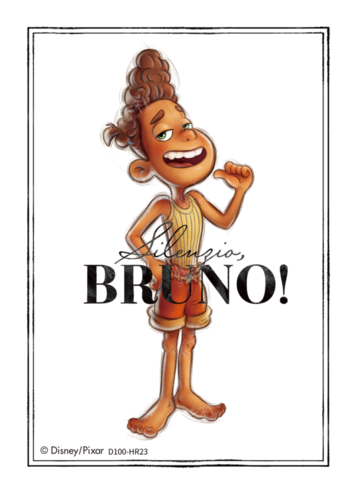 Cardfun Joyful Bruno Lenticular Card Disney 100 D100-HR23