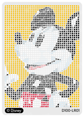 Cardfun Joyful Mickey Mouse Crystal Double Sided Card Disney 100 D100-LR01