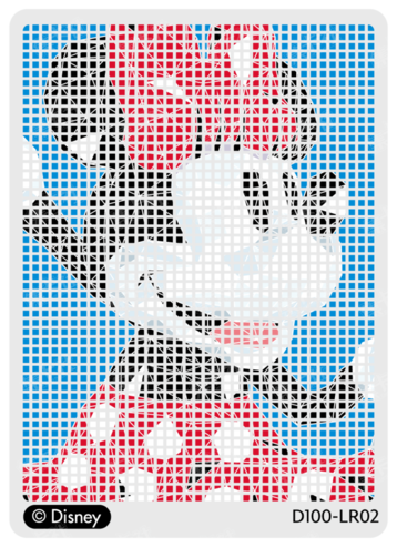 Cardfun Joyful Minnie Mouse Crystal Double Sided Card Disney 100 D100-LR02