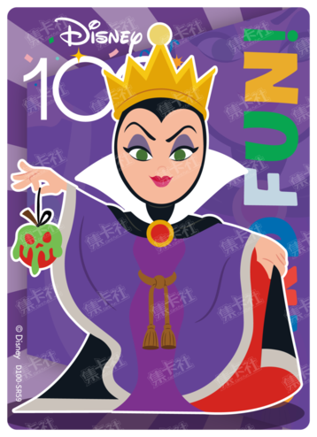 Cardfun Joyful Queen Rainbow Card Disney 100 D100-SR59