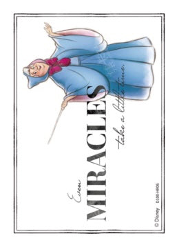 Cardfun Joyful Fairy Godmother Lenticular Card Disney 100 D100-HR06