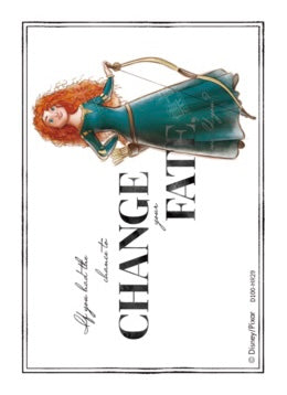 Cardfun Joyful Merida Lenticular Card Disney 100 D100-HR29