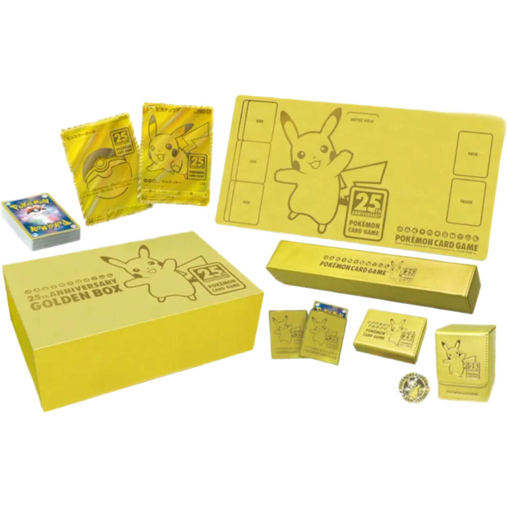 Pokemon 25th Anniversary Collection s8-G Japanese Golden Box — Japan2UK