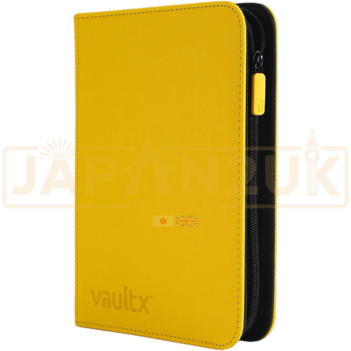 Vault X - 4-Pocket Exo-Tec® - Zip Binder - Sunrise Yellow