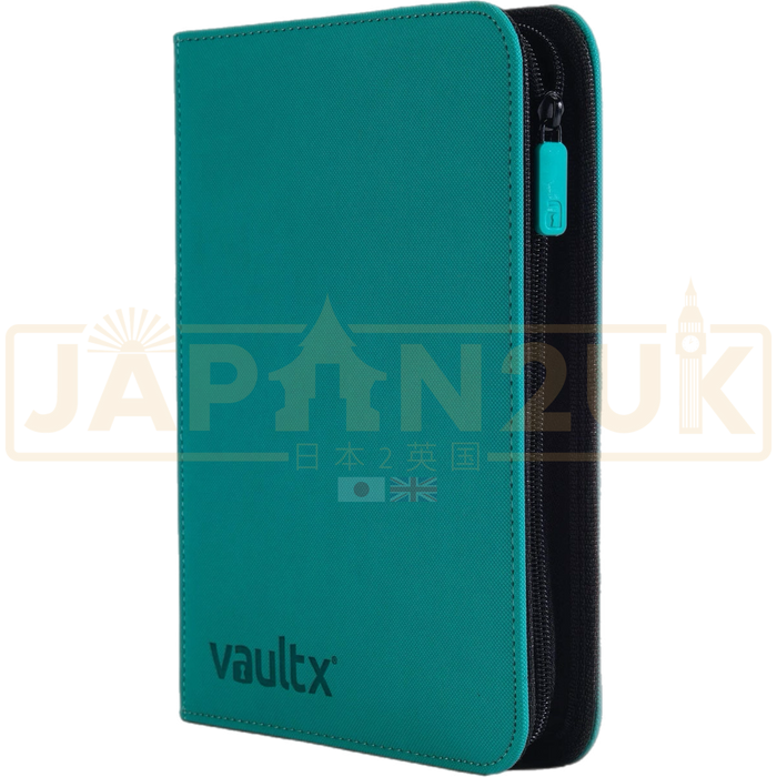 Vault X - 4-Pocket Exo-Tec® - Zip Binder - Ocean Blue