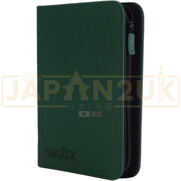 Vault X - 4-Pocket Exo-Tec® - Zip Binder - Forest Green