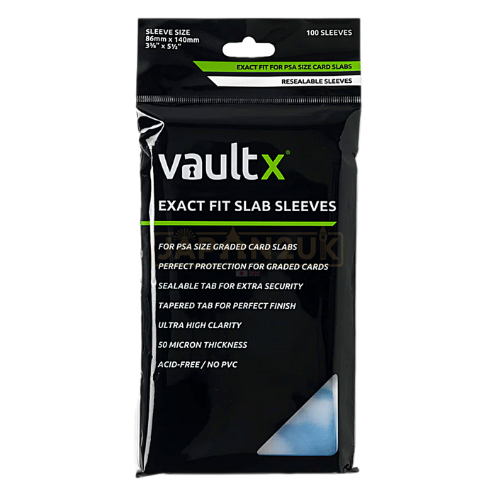 Vault X - Exact Fit Slab Sleeves PSA x100