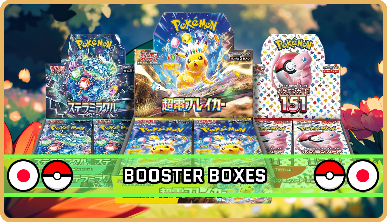 Pokemon Japanese Booster Boxes