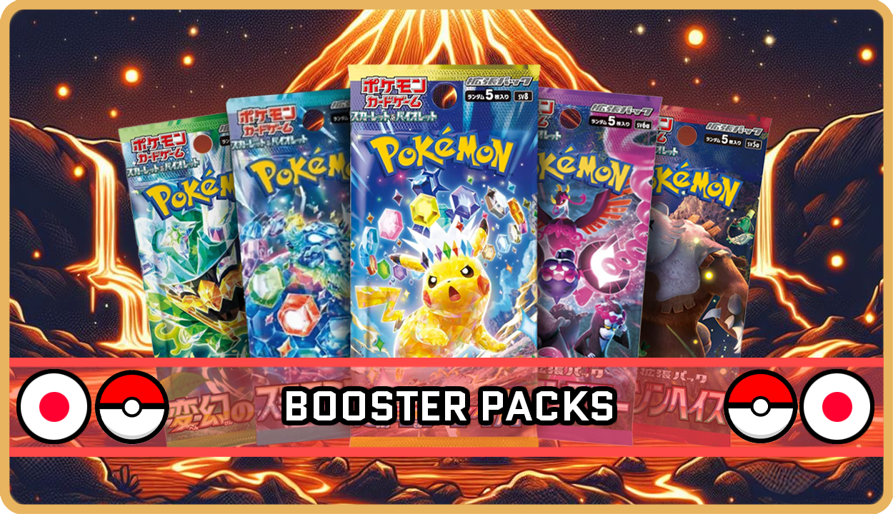 Pokemon Japanese Booster Packs