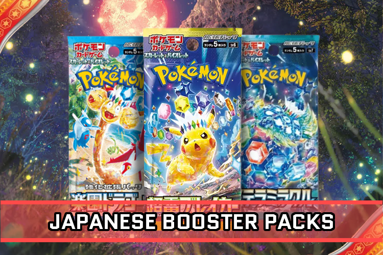 Pokemon Japanese Booster Packs