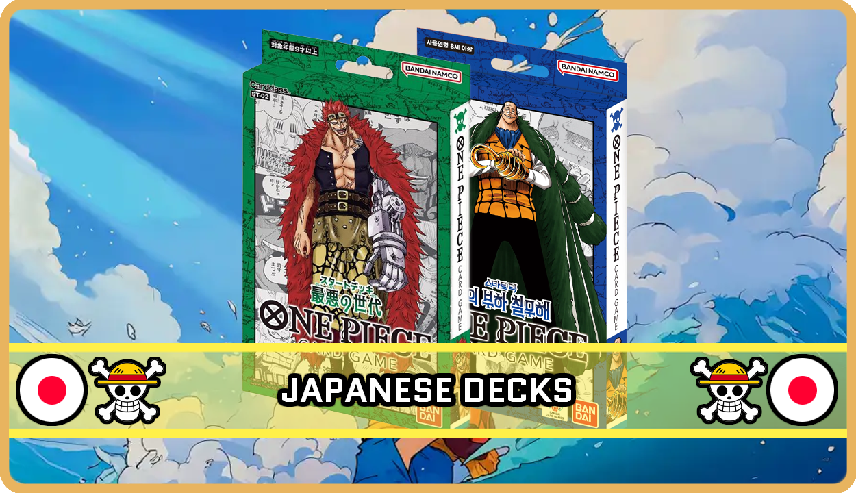 One Piece Japanese Decks