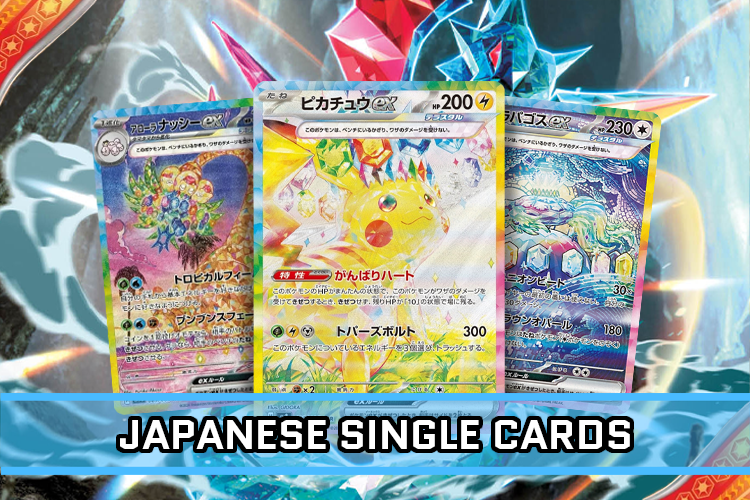 Pokemon Japanese Single Cards