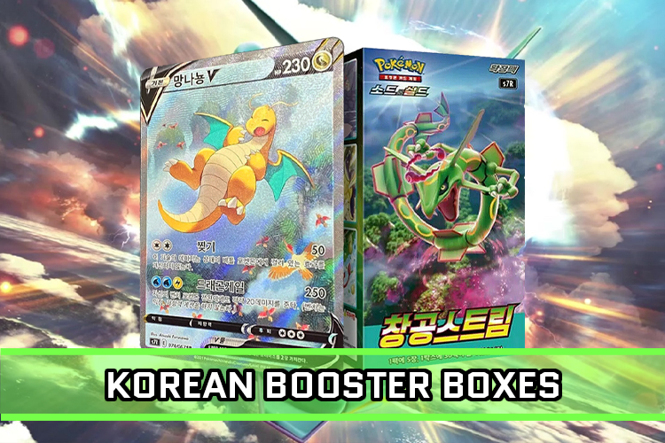 Pokemon Korean Booster Boxes