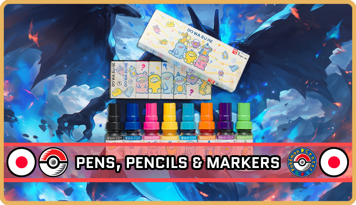 Japanese Pokemon Center Original Pens, Pencils & Markers