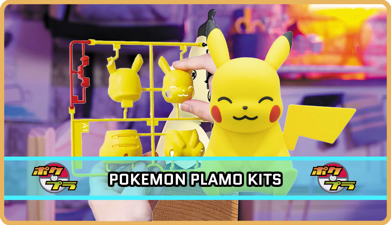 Pokemon Plamo Model Kit Figures