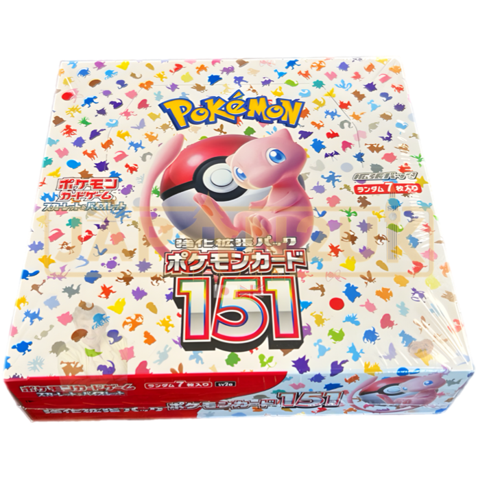 Pokemon 151 sv2a Japanese Booster Box