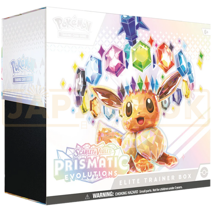 Pokemon Prismatic Evolution English Elite Trainer Box