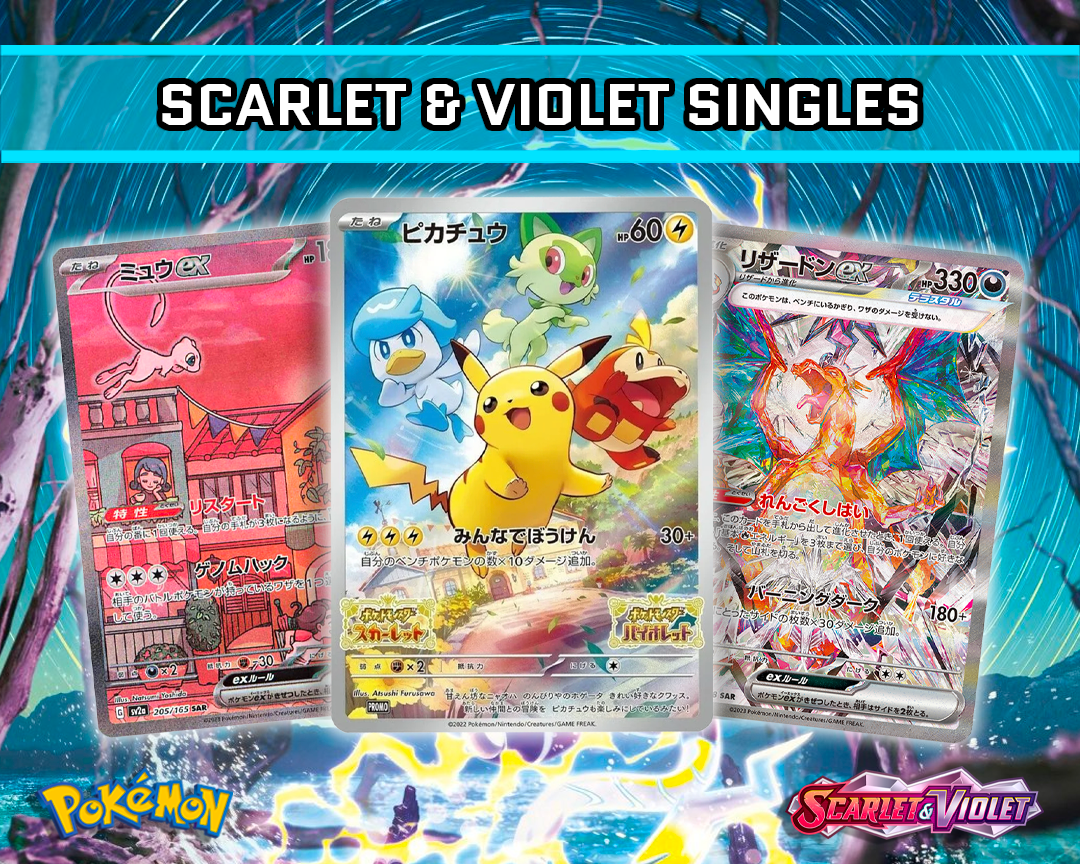 Pokemon Japanese Single Cards