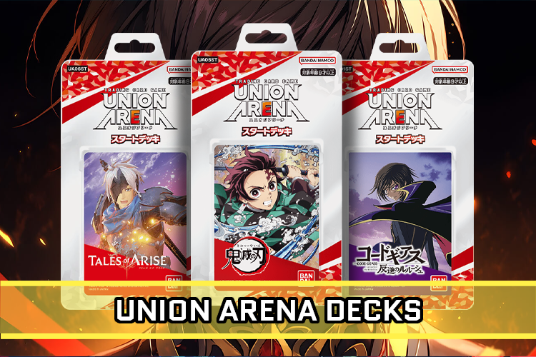 Union Arena Japanese Decks