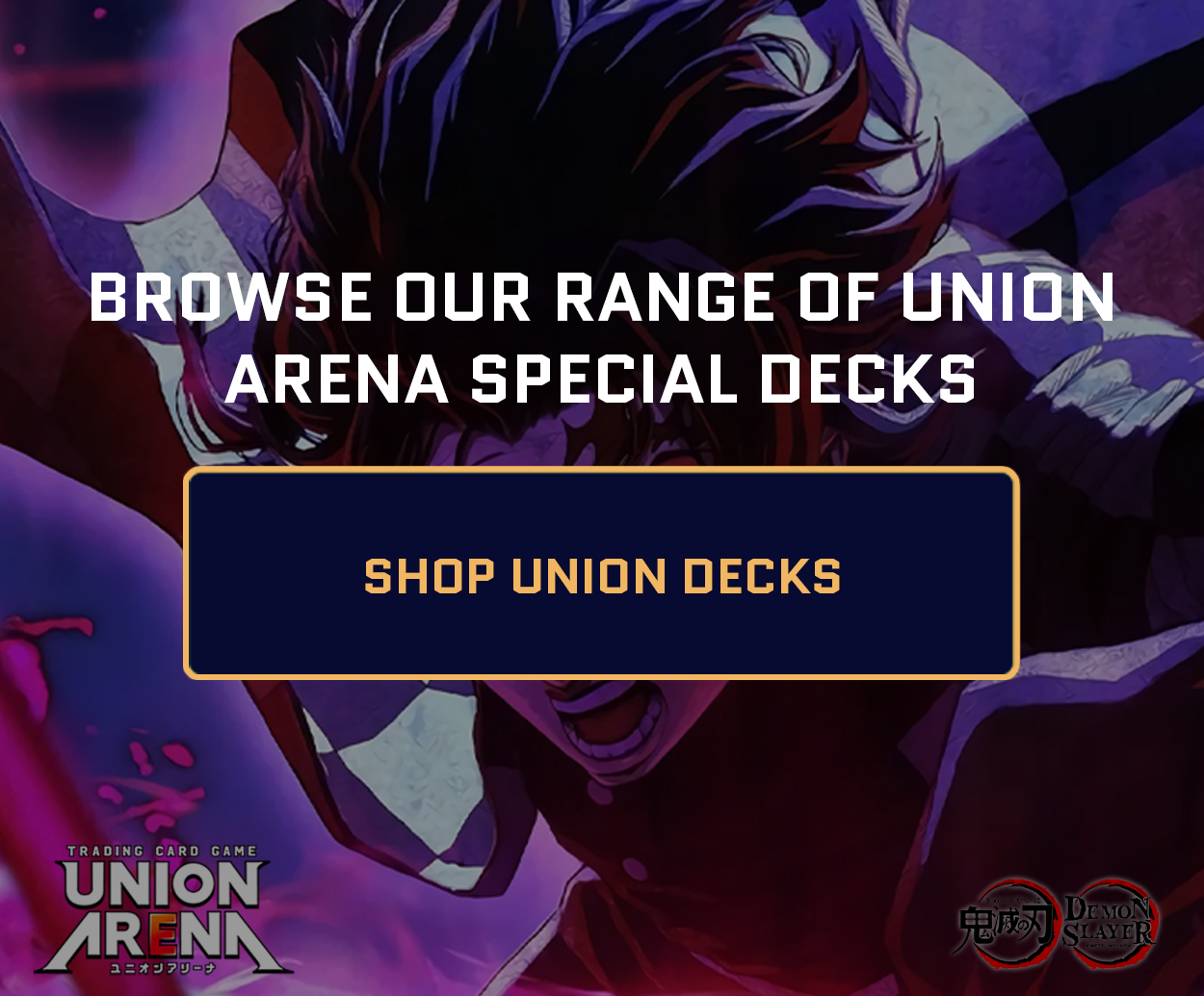 Union Arena Japanese Decks