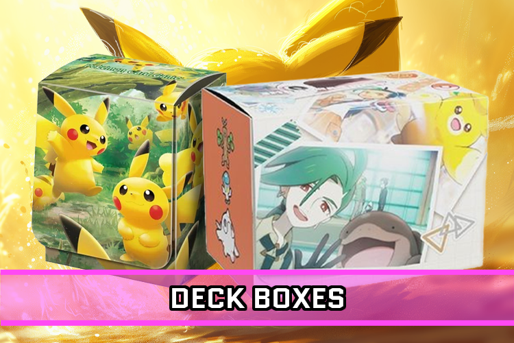 Japanese Pokemon Center Original Card Deck Cases & Storage Boxes