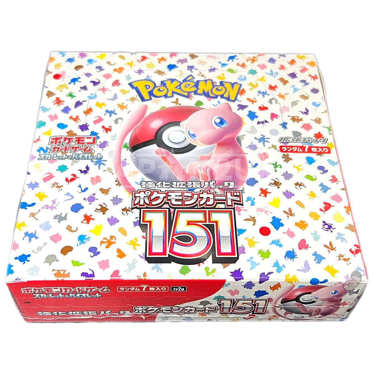 Pokemon Card 151 sv2a Japanese Booster Box — Japan2UK