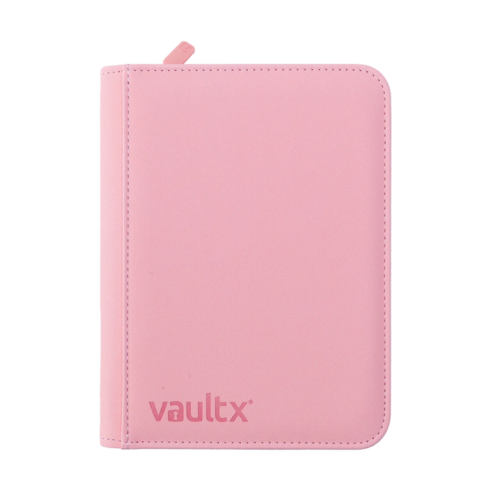 Vault X - 4-Pocket Exo-Tec® - Zip Binder - Pink