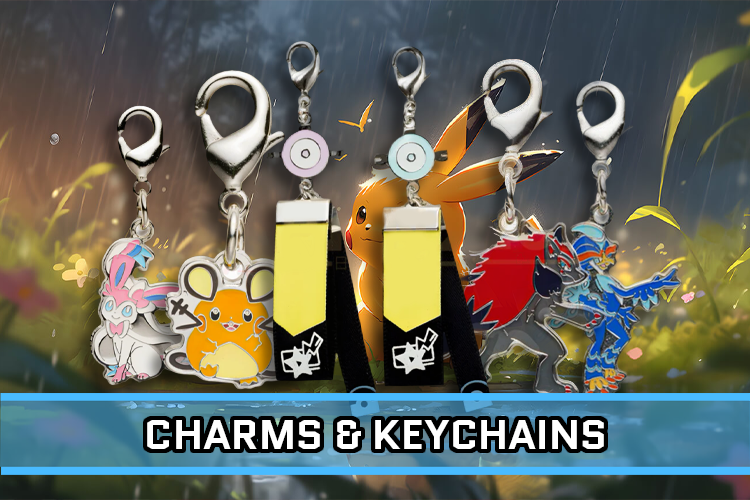 Japanese Pokemon Center Original Charms & Keychains